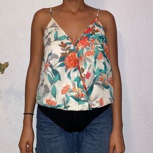 Floral Tanktop Bodysuit